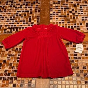 Baby Nordstrom Velvet Smocked Dress